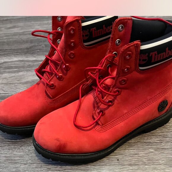 LIMITED EDITION WOMENS TIMBERLAND BOOTS SIZE 8 - Picture 3 of 6